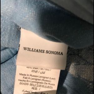 Table linen Williams Sonoma